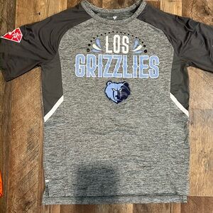 Los Grizzlies Kids Gray T-Shirt